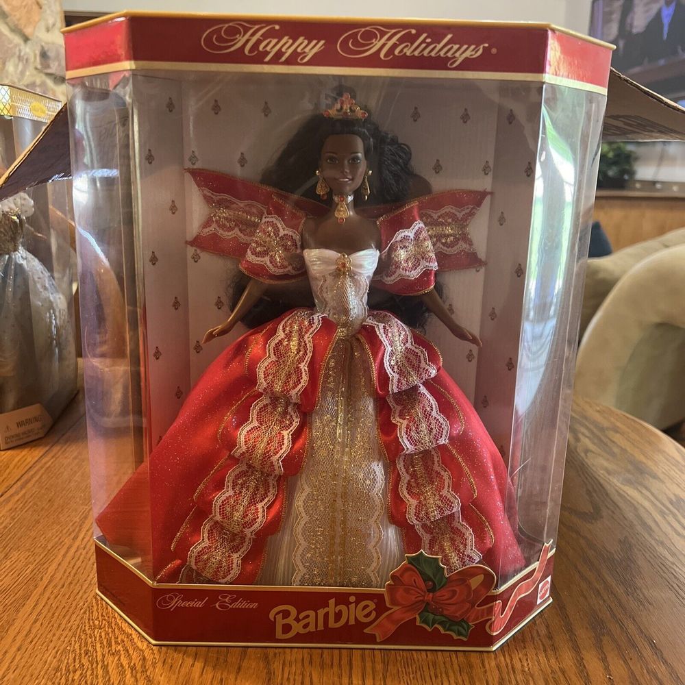 💙 Vtg Barbie 1997 🎄"HAPPY HOLIDAYS"🎄  Special Edition Doll~NRFB
